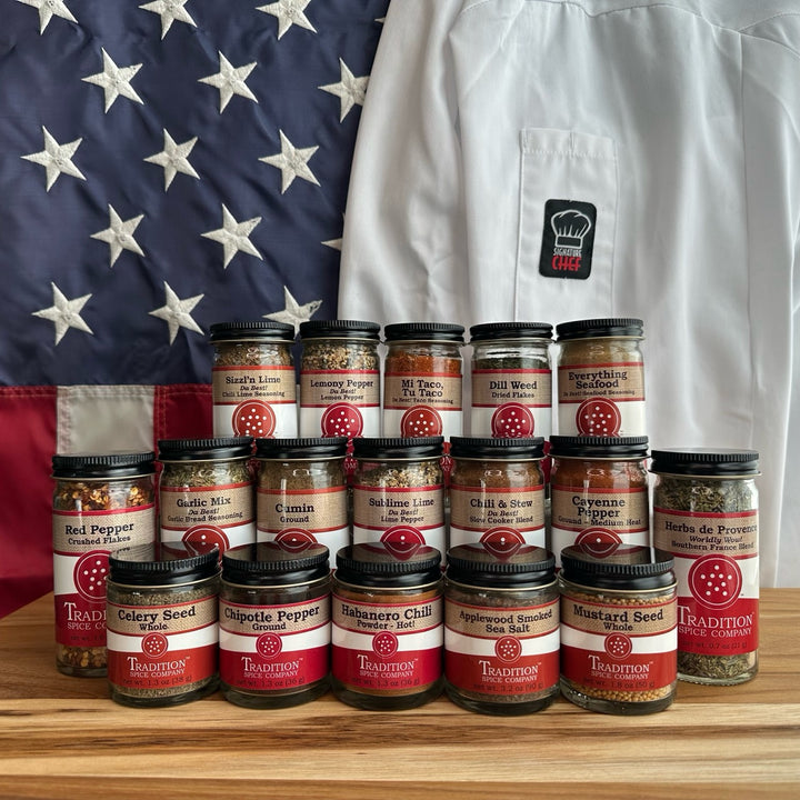 Master Chef Mega Pack - Gift for Cooks - Cumin, Cayenne, Chipotle, Taco, Sublime Lime, Chili Stew - Next Level Flavor