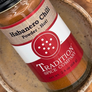 Habanero Chili Powder, Hot!