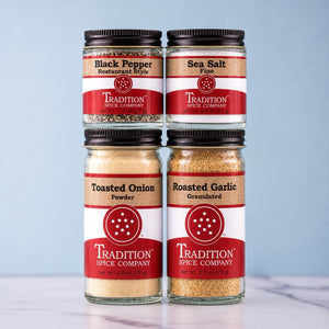 Tradition Spice Company Guac Me Up Guacamole Kit seasoning jars